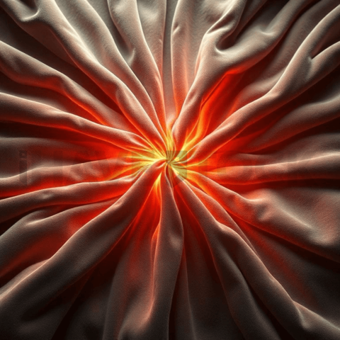 Velvet Fabric Fracture Bloom Background