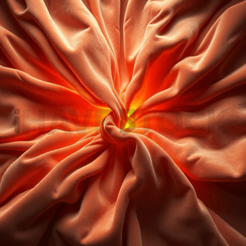 Velvet Fabric Heat Warp Background