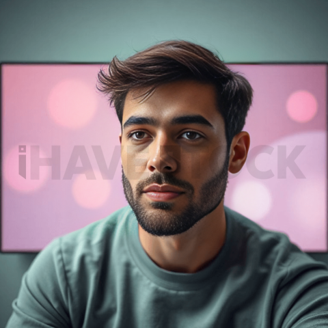 Cinematic landing page   UI concept — ultrawide display screen UI concept screen (shape layout, no text), digital product design studio — premium digital advertising asset #0220