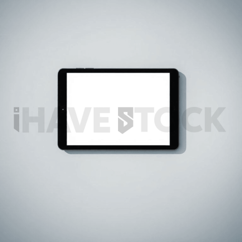 Cinematic landing page   UI concept — tablet screen 100  empty mockup screen, digital product design studio — premium digital advertising asset #0317