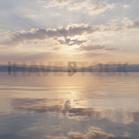 Calm Sea With Reflection   Beaches & Oceans N&L OCN 0003 N&L OCN 0088 N&L OCN 0003