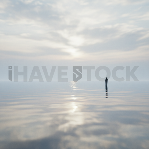 Calm Sea With Reflection   Beaches & Oceans N&L OCN 0029 N&L OCN 0062 N&L OCN 0029