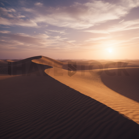 Golden Dunes With Shadows   Deserts & Rocks N&L RKS 0088