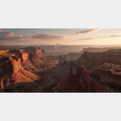 Red Canyon Landscape   Deserts & Rocks N&L RKS 0077