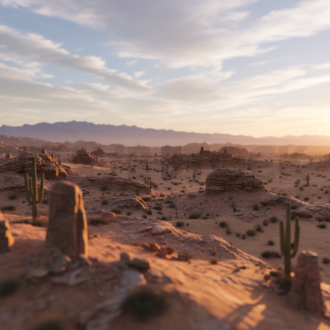 Rugged Desert Terrain   Deserts & Rocks N&L RKS 0067