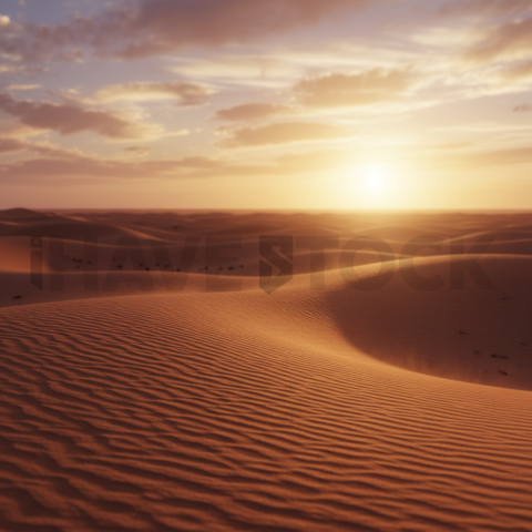 Sand Dunes Under Sunset   Deserts & Rocks N&L RKS 0094