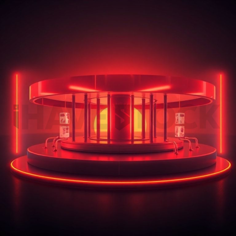 Social Media Carousel Template Tech Neon Carousel Soft Gradient Lighting carousel 472