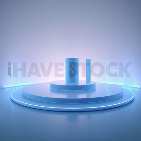 Social Media Carousel Template Tech Neon Carousel Soft Gradient Lighting carousel 368