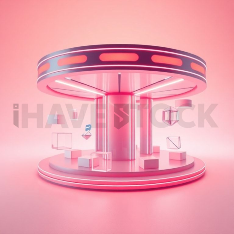 Social Media Carousel Template Tech Neon Carousel High Contrast Modern Layout carousel 320
