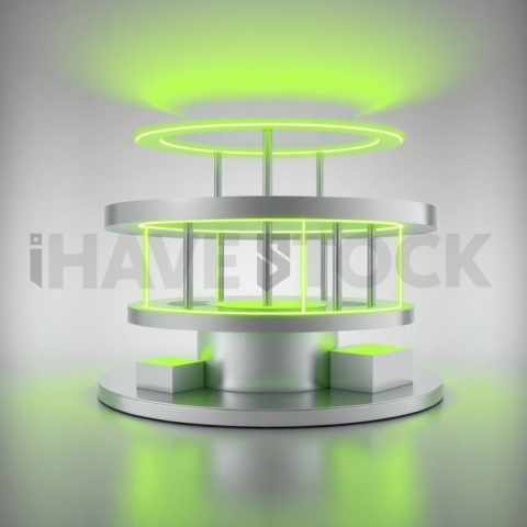 Social Media Carousel Template Tech Neon Carousel High Contrast Modern Layout carousel 270