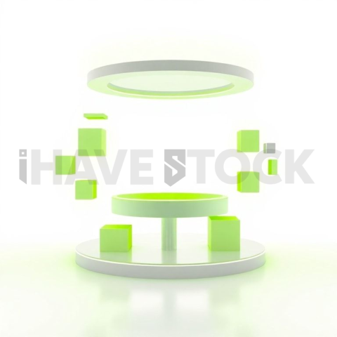 Social Media Carousel Template Tech Neon Carousel Flat Ui Blocks carousel 426