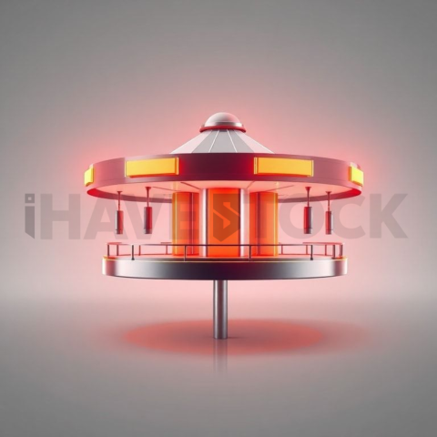 Social Media Carousel Template Tech Neon Carousel Corporate Geometric Style carousel 439
