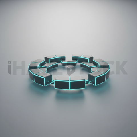 Social Media Carousel Template Tech Neon Carousel Clean Minimalist Style carousel 522