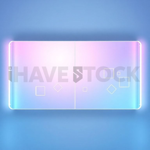 Social Media Carousel Template Split Screen Carousel Neon Futuristic Glow carousel 481