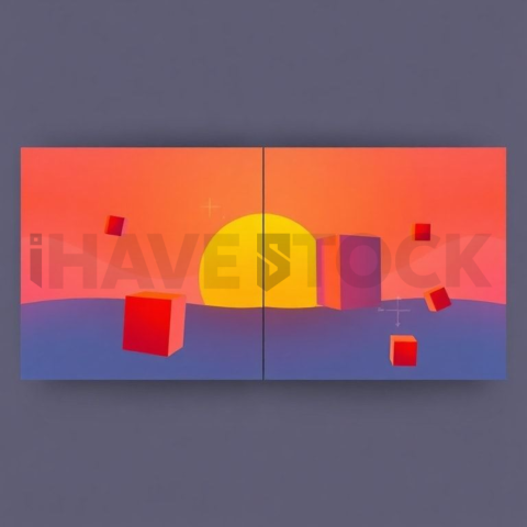 Social Media Carousel Template Split Screen Carousel Bold Modern Shapes carousel 23