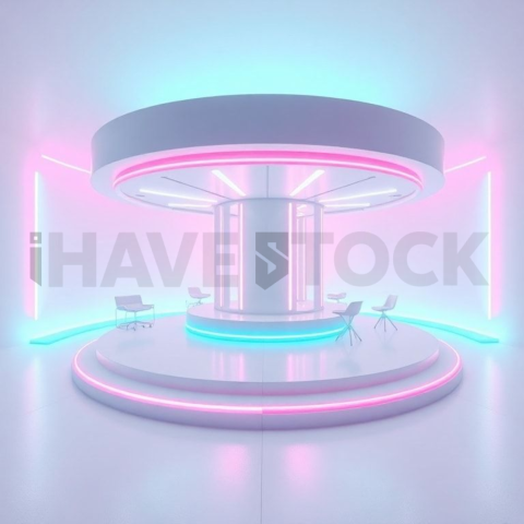 Social Media Carousel Template Pastel Aesthetic Carousel Neon Futuristic Glow carousel 295