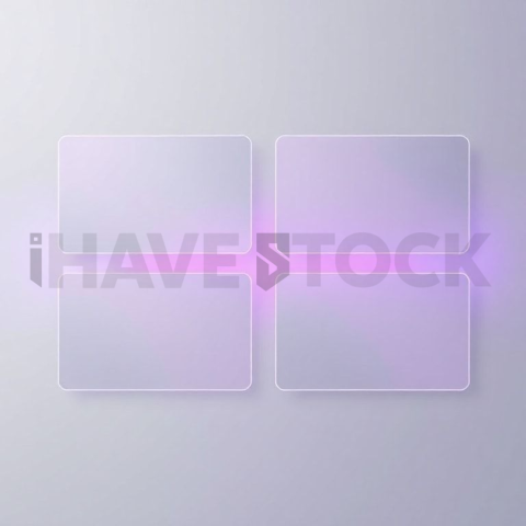 Social Media Carousel Template Minimal 4 Step Carousel Soft Gradient Lighting carousel 423