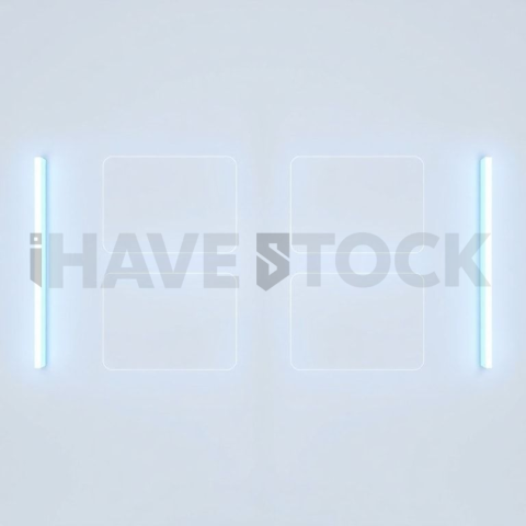 Social Media Carousel Template Minimal 4 Step Carousel Neon Futuristic Glow carousel 381