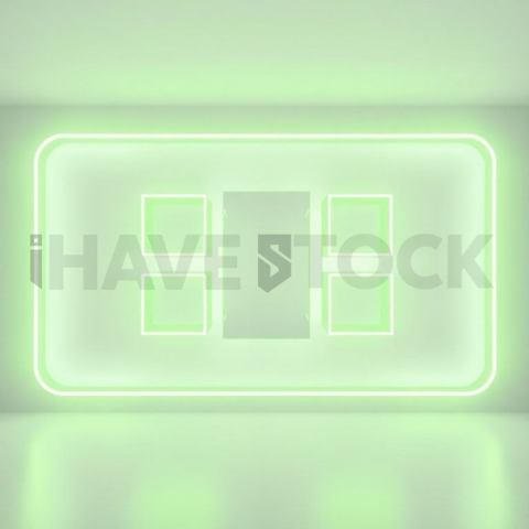 Social Media Carousel Template Minimal 4 Step Carousel Neon Futuristic Glow carousel 275