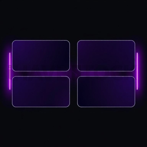 Social Media Carousel Template Minimal 4 Step Carousel High Contrast Modern Layout carousel 293