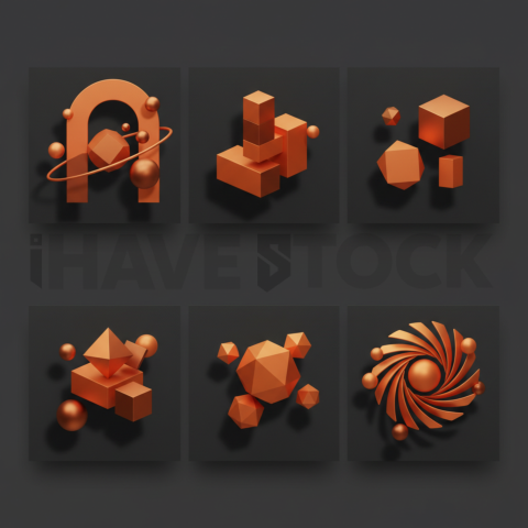 Social Media Carousel Template Minimal 4 Step Carousel Bold Modern Shapes carousel 547