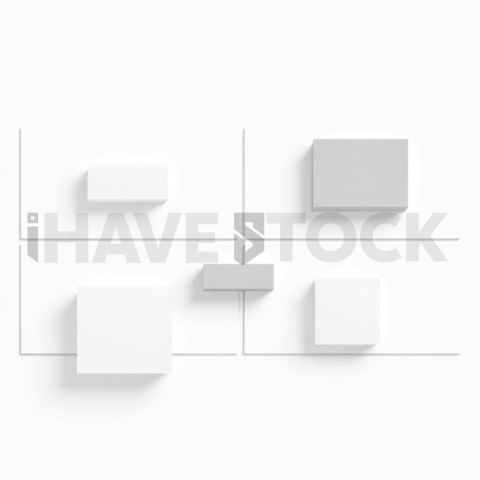 Social Media Carousel Template Minimal 4 Step Carousel Bold Modern Shapes carousel 123