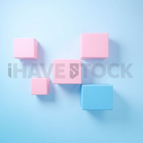 Social Media Carousel Template Floating Blocks Carousel Soft Pastel Palette carousel 169