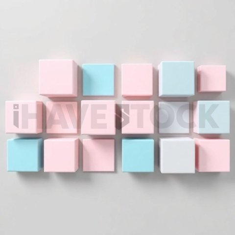 Social Media Carousel Template Floating Blocks Carousel Soft Pastel Palette carousel 63
