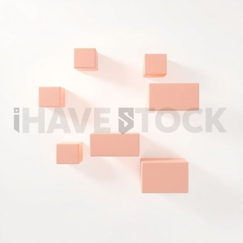 Social Media Carousel Template Floating Blocks Carousel Soft Gradient Lighting carousel 61