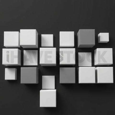 Social Media Carousel Template Floating Blocks Carousel Flat Ui Blocks carousel 273