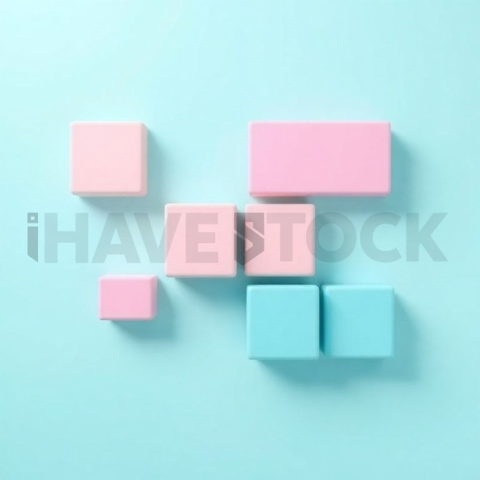 Social Media Carousel Template Floating Blocks Carousel Flat Ui Blocks carousel 204