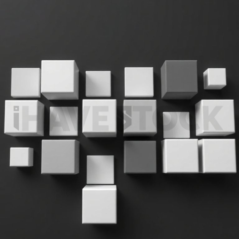 Social Media Carousel Template Floating Blocks Carousel Flat Ui Blocks carousel 160