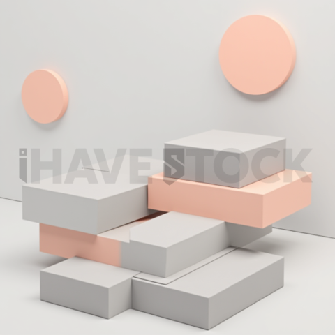 Social Media Carousel Template Floating Blocks Carousel Corporate Geometric Style carousel 556