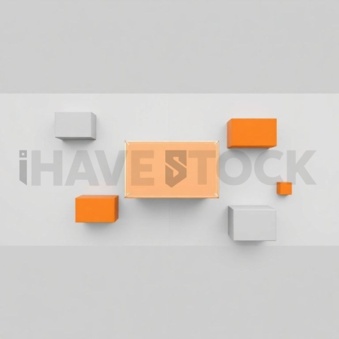 Social Media Carousel Template Floating Blocks Carousel Corporate Geometric Style carousel 464