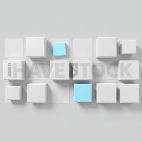 Social Media Carousel Template Floating Blocks Carousel Corporate Geometric Style carousel 437