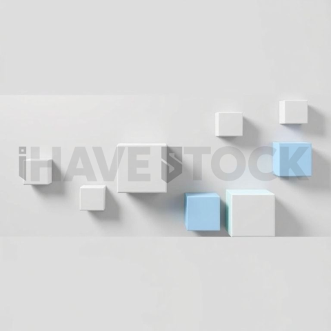 Social Media Carousel Template Floating Blocks Carousel Clean Minimalist Style carousel 207