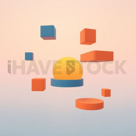 Social Media Carousel Template Floating Blocks Carousel Bold Modern Shapes carousel 281