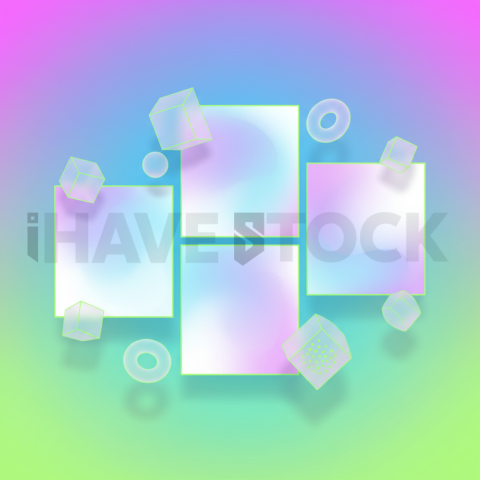 Social Media Carousel Template Clean Geometric Carousel Soft Gradient Lighting carousel 523