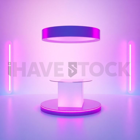Social Media Carousel Template Clean Geometric Carousel Neon Futuristic Glow carousel 154