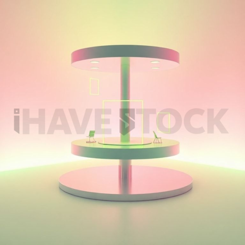 Social Media Carousel Template Clean Geometric Carousel Neon Futuristic Glow carousel 47