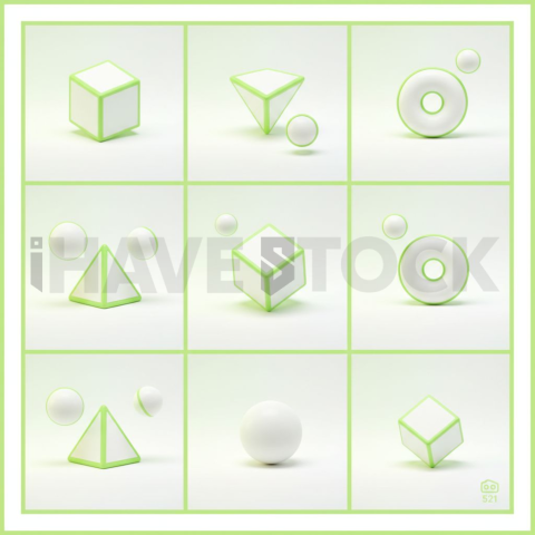 Social Media Carousel Template Business Grid Carousel Soft Gradient Lighting carousel 521