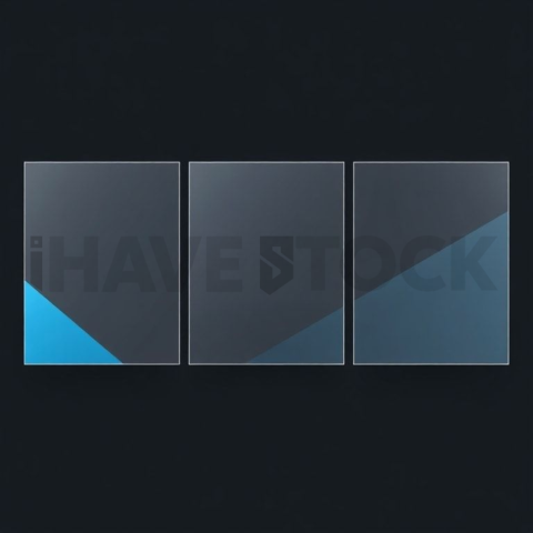 Social Media Carousel Template 5 Panel Carousel Layout Corporate Geometric Style carousel 101