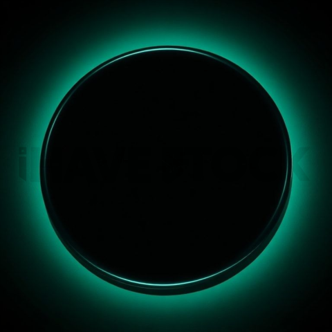 3D Depth CTA Button Emerald Subtle Glow Dark CTA Button 2025 – 8K UI Element