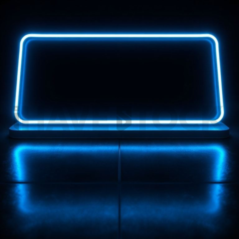 Dark Mode CTA Card Blue Electric Strong Glow Dark UI Card 2025 – 8K