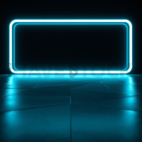 Feature Highlight Card Cyan Medium Glow Dark UI Card 2025 – 8K