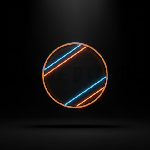 Floating CTA Action Button Amber Subtle Glow Dark CTA Button 2025 – 8K UI Element