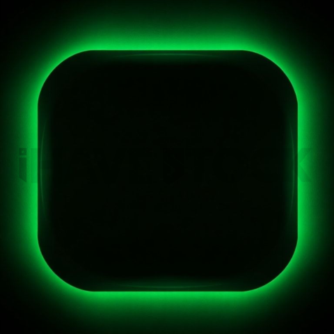 Minimal Outline CTA Button Green Neon Medium Glow Dark CTA Button 2025 – 8K UI Element