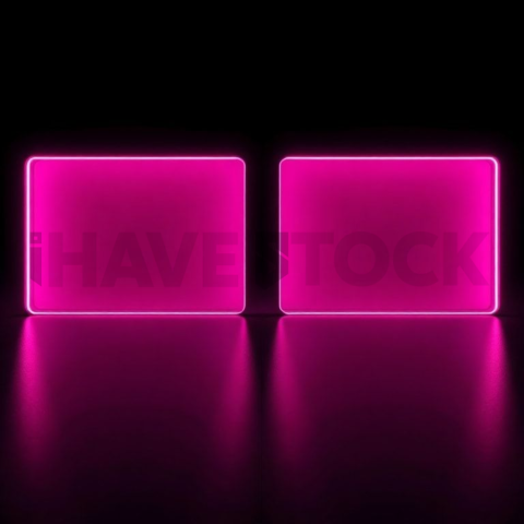 Plan Comparison Card Magenta Soft Glow Dark UI Card 2025 – 8K