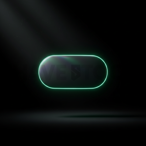 Rounded CTA Button Emerald Subtle Glow Dark CTA Button 2025 – 8K UI Element