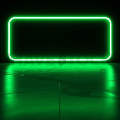 Service Description Card Green Neon Strong Glow Dark UI Card 2025 – 8K